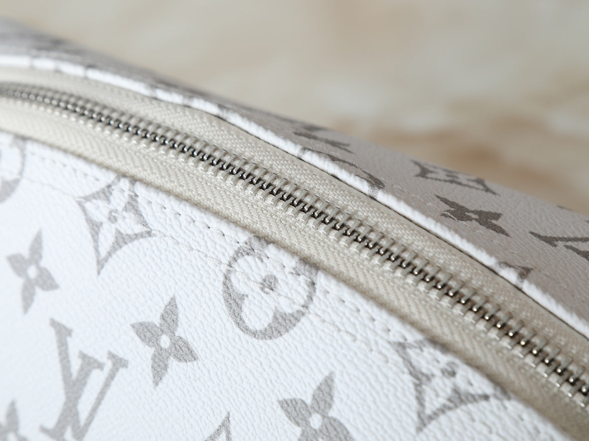 LEM280 Designer Bag Makeup Bag Luxury Cosmetic bag High Quality Women's Handbag Purse Cowhide travel Storage Bag Toiletry Bag Mini Brown vanity bag designer cosmetic bag 27 x 18 x 9cm