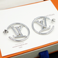 LEM390 New Arrive Fashion Gold Color Can Be Rotated Earring  for Woman Jewelry Beautiful Jewelry To Choose Gift No with Box