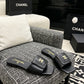 CEM260 New arrive fashion black and white color shose for woman beautiful Slippers gift to choose
