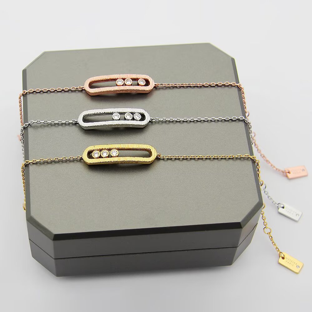 MEM08 Luxury Bracelet Classic Bracelet Designer for Women Cuff copper Bangle