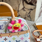 LEM517 New arrive fashion white brown bag for woman hands bag beautiful gift to choose gift 27*19cm