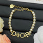 DEM256  New Arrive Fashion  with Diamond Pearl Bracelet Bangle  Necklce for Woman Jewelry To Choose