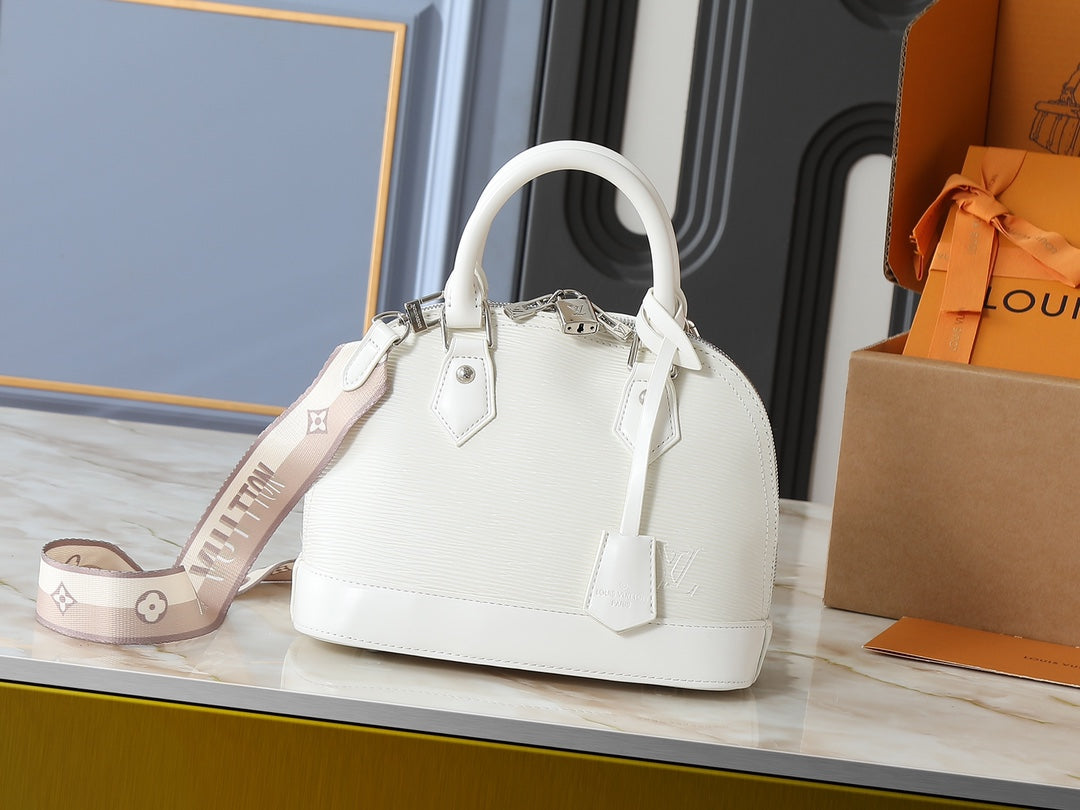 LEM281Tote bag Designer bag Women's Double-Sided Mini Handbag Luxury Shoulder Bag Fashion Leather Multifunctional High-Quality Large Capacity Open Handbag Shopping Bag 23.5 x 17.5 x 11.5cm