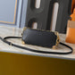 LEM332 Hot sale fashion black brown  bag for woman  Diagonal cross bag gift size 22*19*11cm