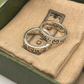 GEM211 New Classic Ring Brand Designer Titanium Steel Ring Gold Ring Women Mens Ring Love Promise Jewelry