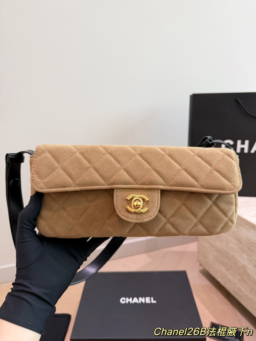 CEM486 New arrive fashion black red khaki bag for woman hands bag beautiful gift to choose gift 25*11cm