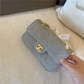 CEM505 New arrive fashion grey red khaki coffee green bag for woman hands bag beautiful gift to choose gift 20cm