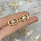 DEM270  New Arrive Fashion  Hot Sale  with Pearl Heart Earring  for Woman Jewelry To Choose Gift