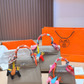 HEM138 New arrive fashion red peach red pink brown white dark green color bag for woman beautiful gift to choose 3 size