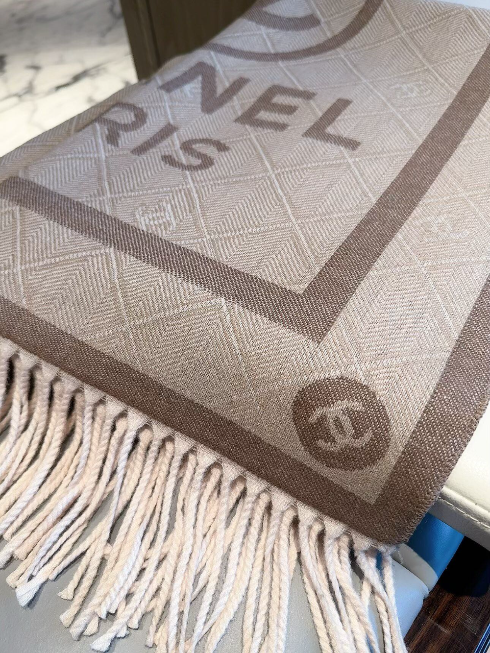 CEM389 new arrive  Hot sale  brown cream color fashion beautiful  scarf  for woman gift  to choose