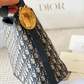 DEM353  New arrive fashion dee pblue color bag for woman beautiful gift to choose size 28cm