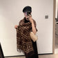 CEM177 Designer Scarf Silk wool viscose fiber Cotton Blend Women Fashion Silks Scarf Designers Scarves luxury Silk color-blocking fringed edges
