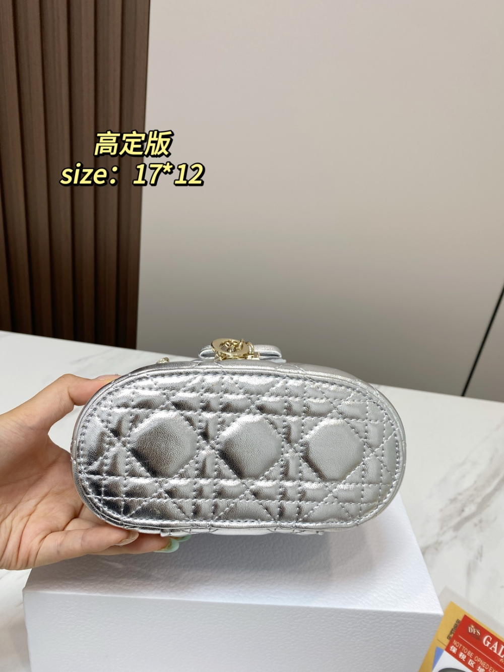 DEM349 New arrive fashion gold silver color bag for woman beautiful gift to choose