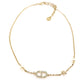 DEM287  New Arrive Fashion  with Diamond Stars Pearl  Necklce for Woman Brass Material Jewelry To Choose Gift