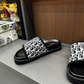 DEM317 New fashionable black and white women's shoes men's shoes available in various colors beautiful slippers excellent gift item