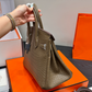 HEM128 New arrive fashion brown black white khaki pink color bag for woman beautiful gift to choose 30*24cm