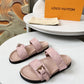LEM378 Designer Shoes women Sandals for women pink grey color shoes high quality size 35 to 42