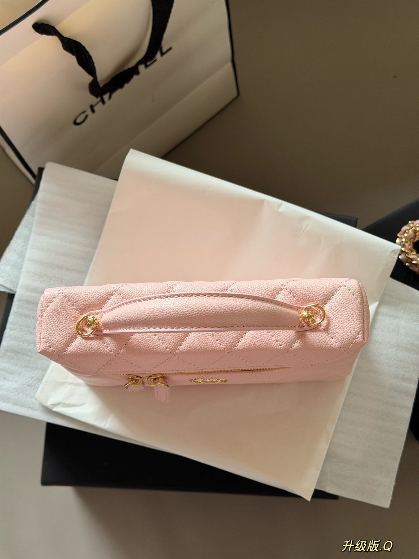 CEM245 New Designer Classic women black pink white handbag small size bag  20*12cm