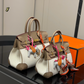 HEM136 New arrive fashion black white red caramel taupe color bag for woman beautiful gift to choose 2 size