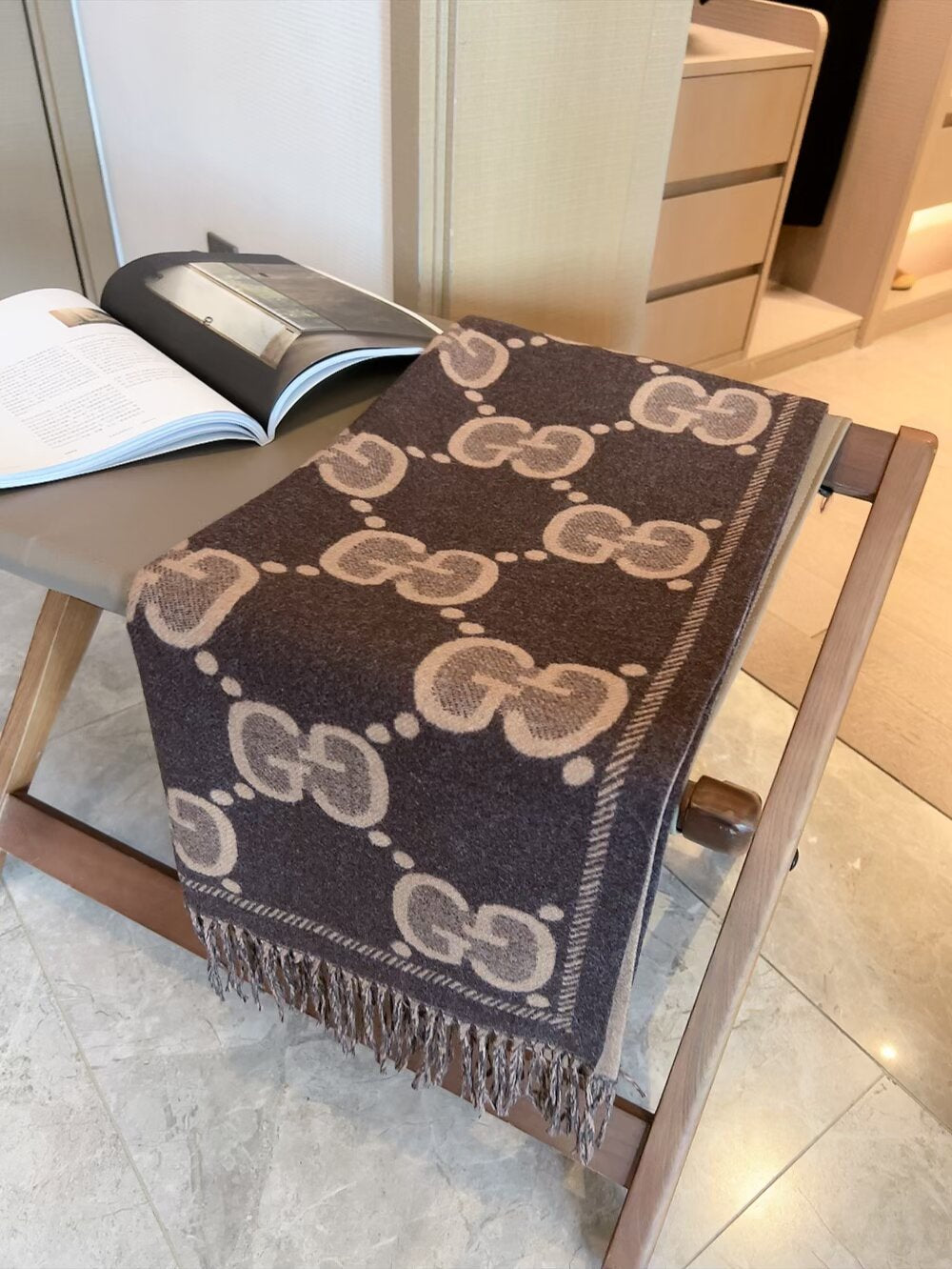 GEM114 Cashmere knitted scarf Women Man Designer Scarf fashion brand Cashmere Scarves For Winter Womens and mens Long Wraps Size  60*200cm