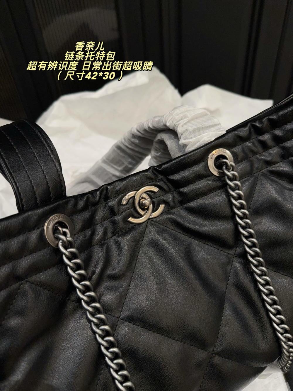 CEM320 New arrive fashion black color bag for woman beautiful gift to choose gift size to choose 42*30cm