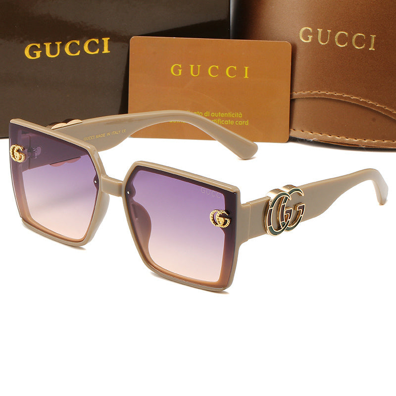 GEM131 Designers Men Classic Brand Retro women Sunglasses  Eyewear Metal Frame Sun Glasses Woman glass lenses aviator sunglasses With box