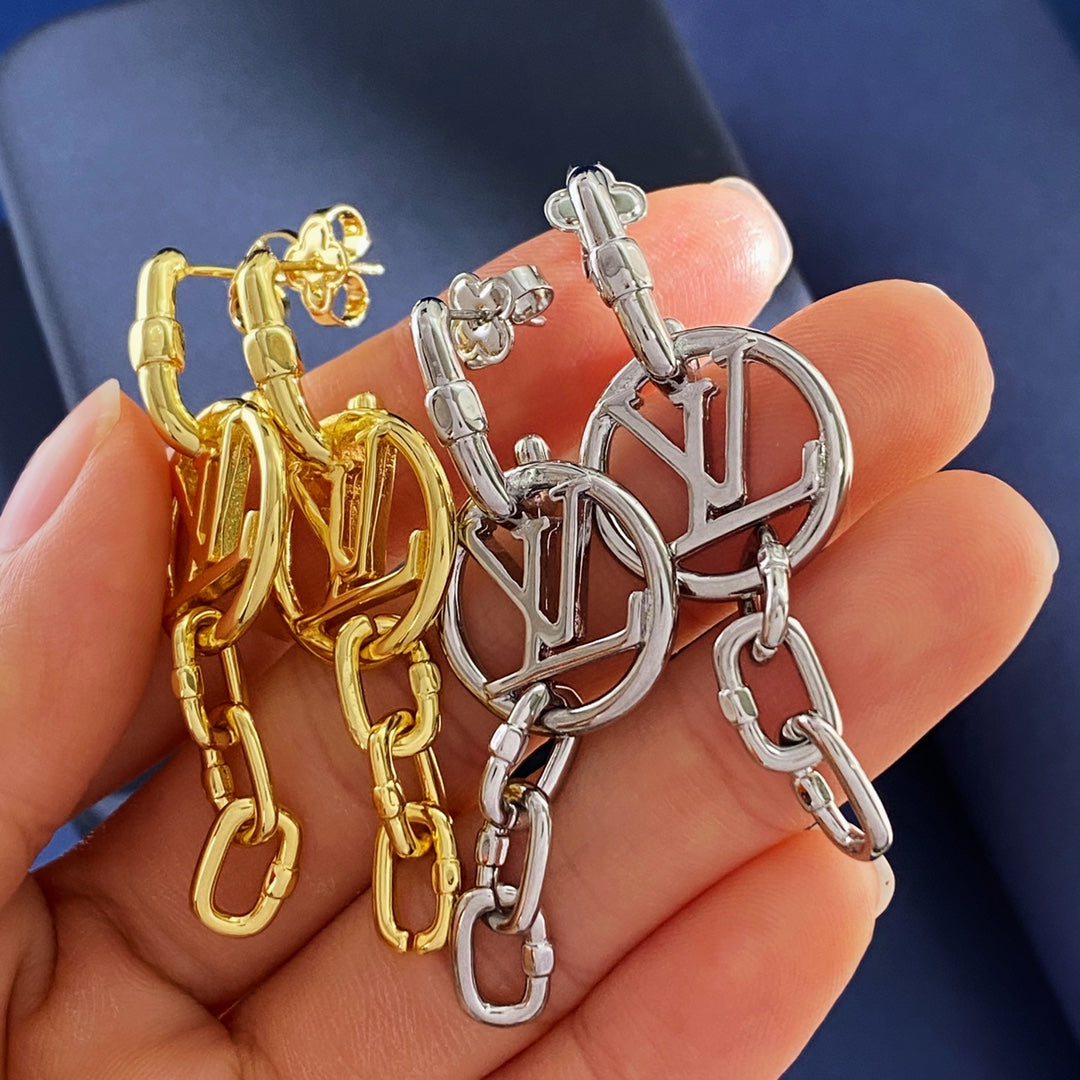 LEM322 New Arrive Fashion  Hot Sale 18k Gold  Long Earring  for Woman Jewelry To Choose Gift