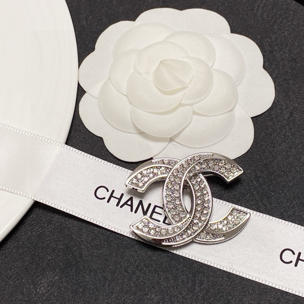 CEM254  New Arrive Gold and Silver  Color Brooch Fashion Design with Diamond Brooch Charm for Women Jewelry