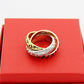 CEM165 Designer For Women love Ring Gold Sliver men rings jewelry with stones