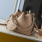 LEM636 New arrive fashion black pink khaki yellow bag for woman hands bag beautiful gift to choose gift  19 x 22 x 14 cm