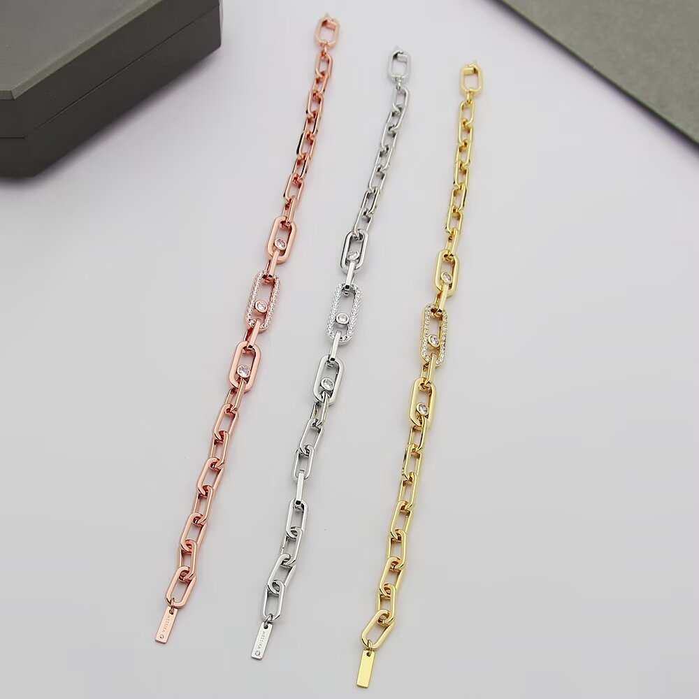 MEM07 Luxury Bracelet Classic Bracelet Designer for Women Cuff copper Bangle Designer Cuff Jewelry Woman Party Gift