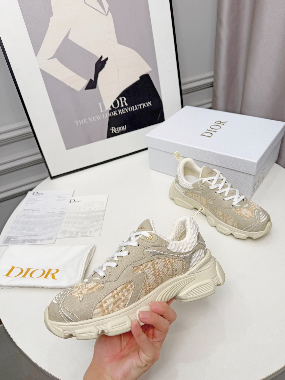 DEM338 New arrive classic fashion khaki color shose for woman lover shose color  beautiful gift to choose