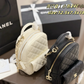 CEM274 New stylish black and white women's chain dual-purpose bag for both shoulder and hand use. A wonderful gift option  12.5x7.5x18cm