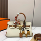 HEM120 New arrive fashion black white pink Ivory red brown Tan bag for woman hands bag beautiful gift to choose gift 32*19cm