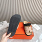 HEM101 Designer women Slippers sandals shoes for women mix color shoes high quality size 35 to 42