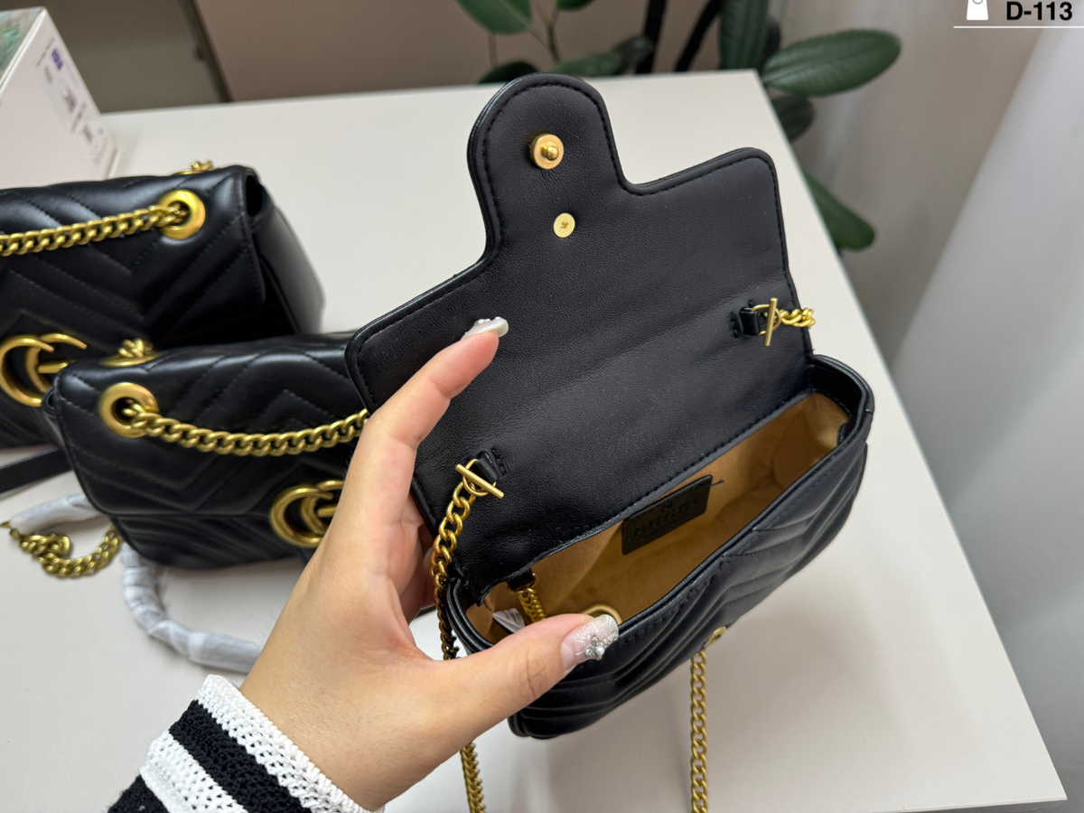 GEM239 New arrive fashion black red white deep red color bag for woman beautiful gift to choose 3 size
