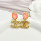 CEM231 New Arrive Fashion  Hot Sale  with Pearl Pink Earring  for Woman Jewelry To Choose Gift Not with Box