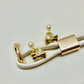 DEM305  New Arrive Gold Color Earring Fashion Design Earring Charm for Women Jewelry