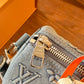 LEM362 New Designer Classic Cowboy bag  handbag blue  color women small bag