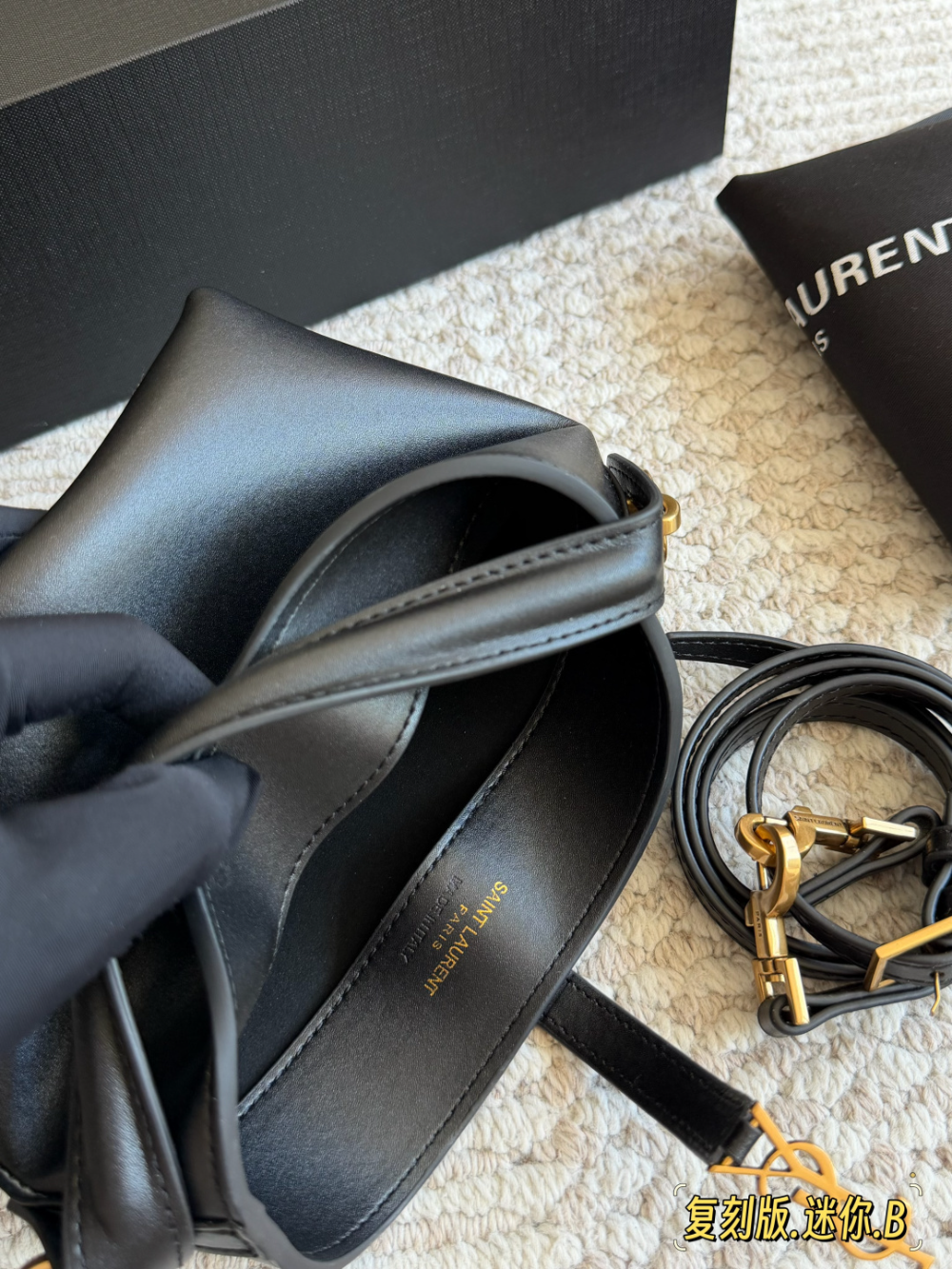 SEM18 New arrive fashion black color bag for woman beautiful gift to choose gift size to choose 2 size