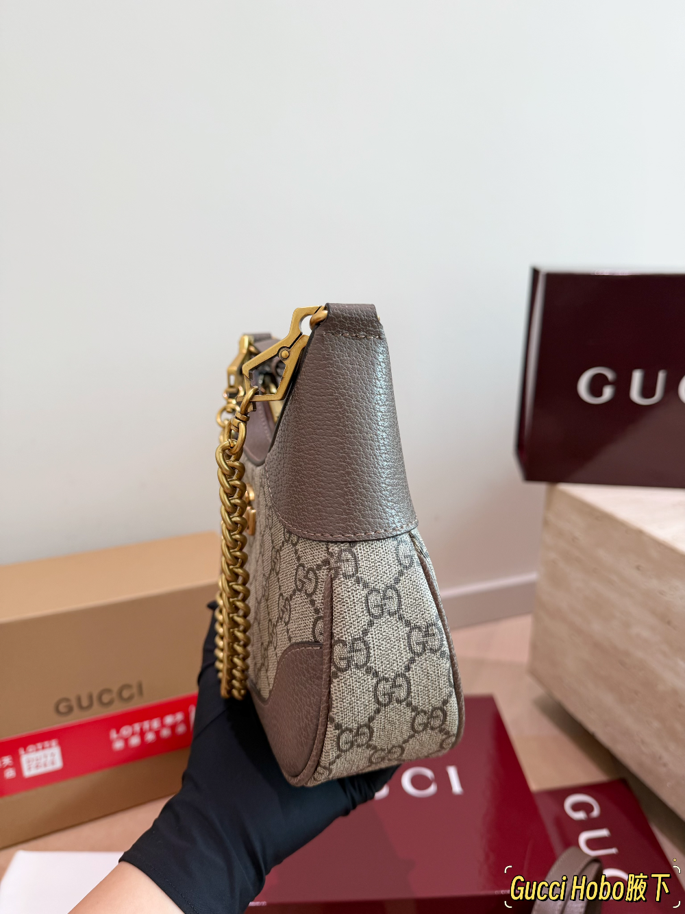 GEM225 New arrive fashion brown color bag for woman beautiful gift to choose size 25*18cm