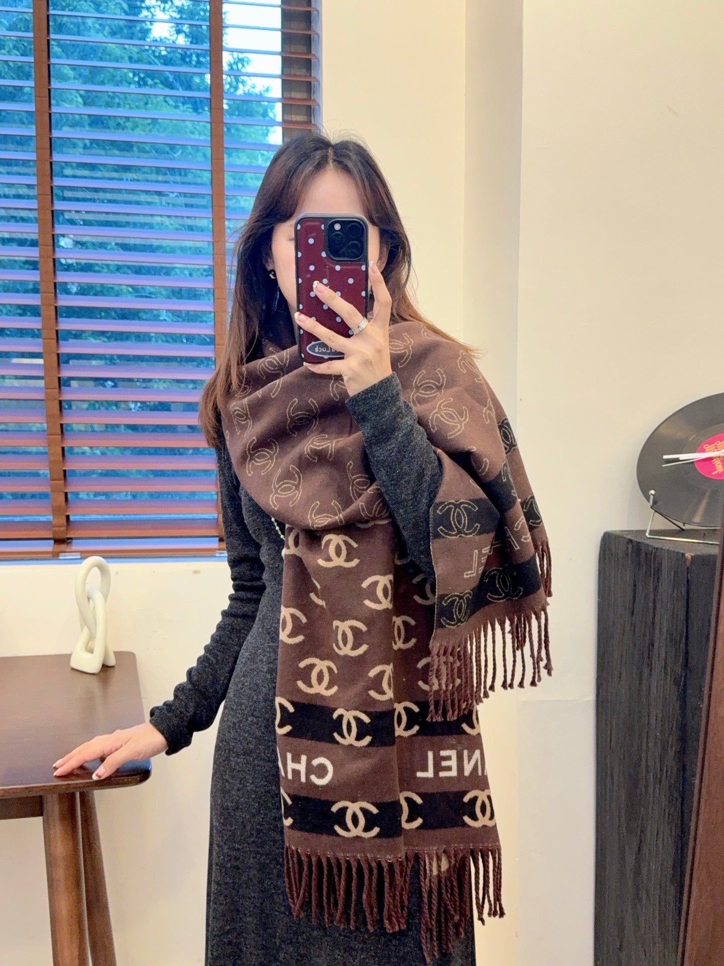 CEM172 Designer Scarf Winter Scarf pashmina for Designers warm Scarfs Fashion Classic Women imitate Cashmere Wool Long Shawl Wrap 65*180cm
