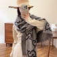 GEM193 new arrive  Hot sale brown grey color fashion beautiful  scarf  for woman gift  to choose size 180*60cm