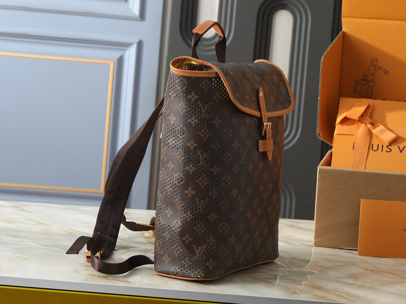 LEM462 New arrive fashion  brown bag for woman hands bag beautiful gift to choose gift 30 x 39 x 13.5 cm