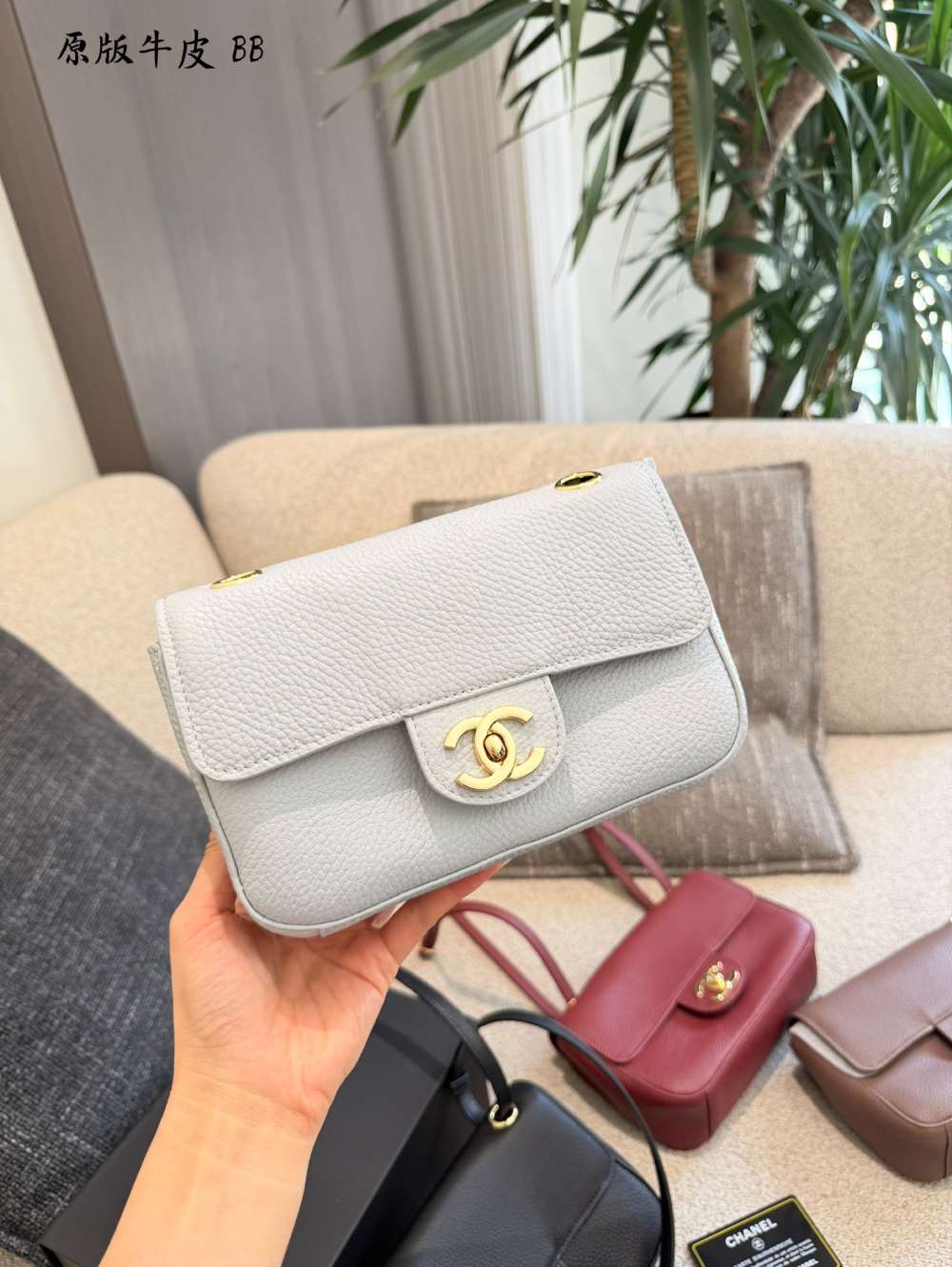 CEM310 New arrive fashion black white red brown bag for woman hands bag beautiful gift to choose gift 20cm