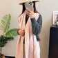 LEM526 new arrive  Hot sale black pink color fashion beautiful  scarf  for woman gift  to choose size 180*45cm