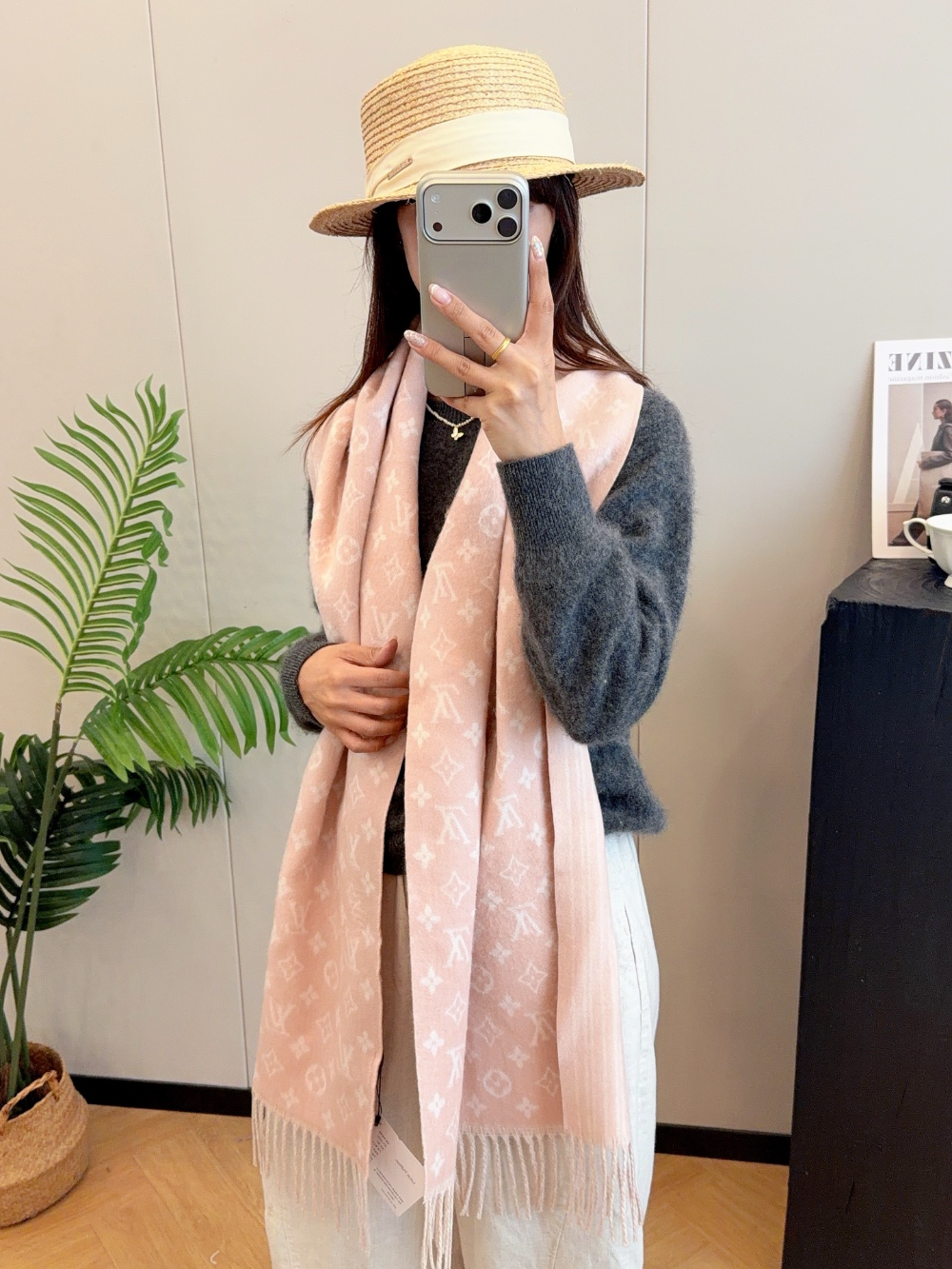 LEM526 new arrive  Hot sale black pink color fashion beautiful  scarf  for woman gift  to choose size 180*45cm