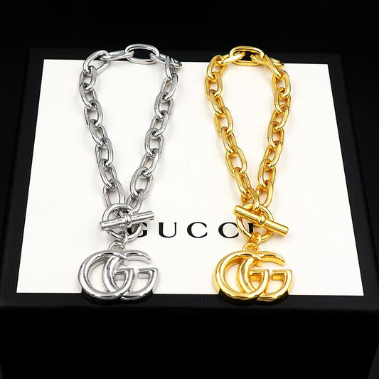 GEM149 Silver and Gold Color New Arrive Fashion Design  Bracelet Charm for Women Jewelry
