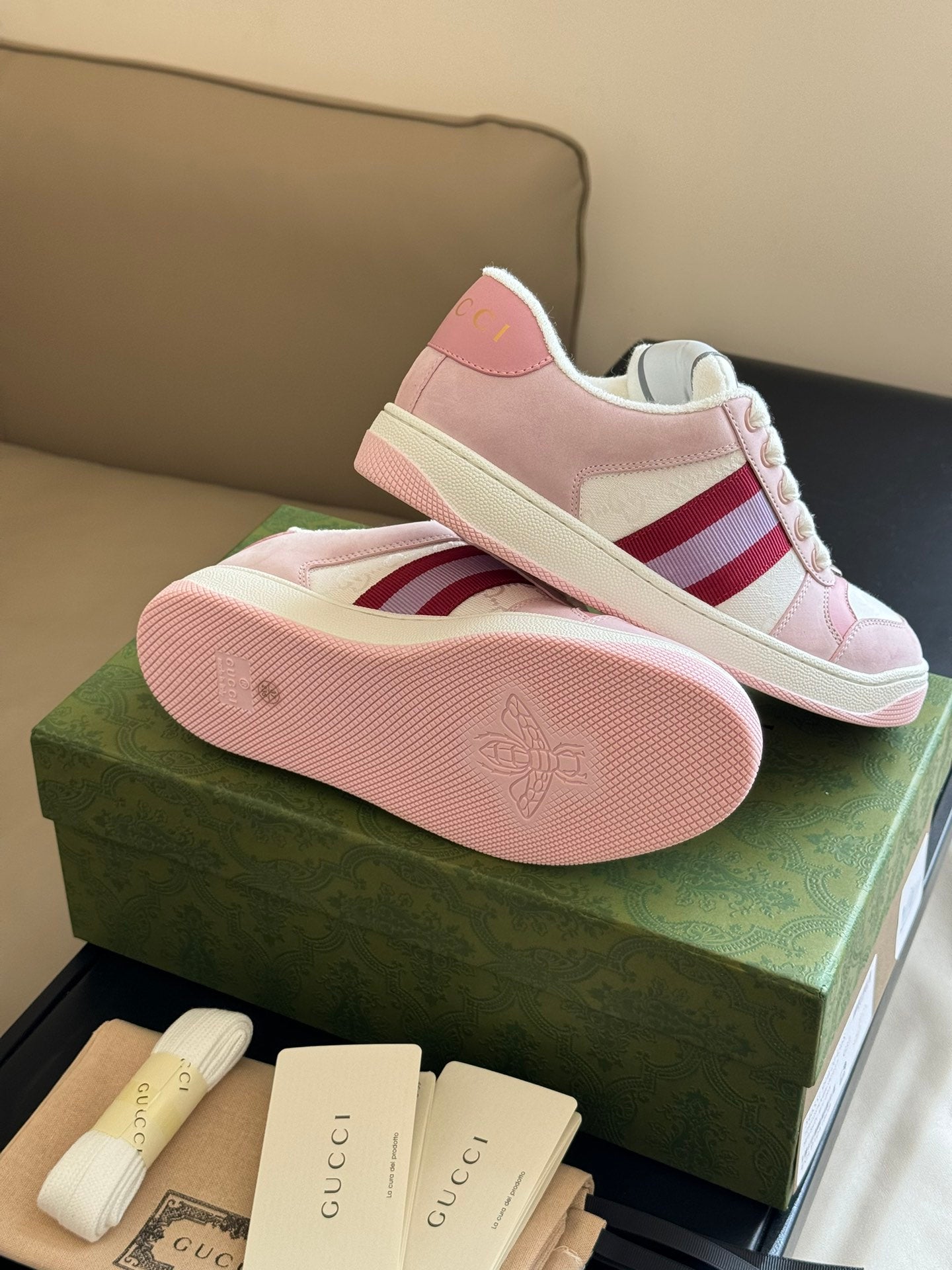 LEM93 New arrive fashion green white pink color shose for woman beautiful gift to choose gift