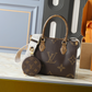 LEM435 New arrive fashion brown bag for woman hands bag beautiful gift to choose gift 4 size